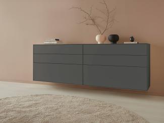 LeGer Home by Lena Gercke Sideboard Essentials (2 St), Breite: 224cm, MDF lackiert, Push-to-open-Funktion