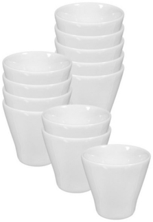 Seltmann Weiden Rondo/Liane Weiß Eierbecher ø 5,3 cm 12er Set