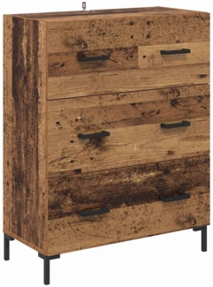 vidaXL Sideboard Altholz 69,5 x 34 x 90 cm Verbundholz und Eisen 881504