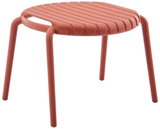 Vente-unique - Gartentisch stapelbar - Polypropylen - Rot - SESEH von MYLIA