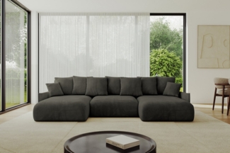 ALTDECOR Wohnlandschaft ONESK-U-v1, Couch mit Schlaffunktion, Wohnzimmer - Ecksofa, Corner Sofa Bett Eckcouch Couch U-Form Schlafcouch Ausziehbar