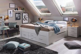rauch Bett Scala, mit Schubkästen in 3 Varianten