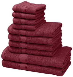 BETTWARENSHOP Handtuch Set Miko Superflausch, Frottee (Set, 10-St), Walkfrottee, 100% Baumwolle, Duschtücher, Handtücher, Gästetücher