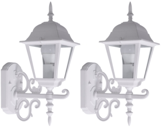 2er Set Wandlampen im Landhaus Stil für Außenwände VT-760