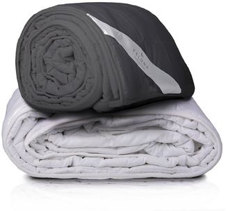 Feluna Gewichtsdecke Schwerkraftdecke Therapiedecke, Füllung: Glasmikroperlen 8 kg, Anti-Stress Bett-Decke