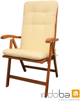 indoba - Sitzauflage Hochlehner - Serie Relax - Beige