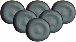 like. by Villeroy & Boch Lave gris Speiseteller ø 28 cm 6er Set - DS