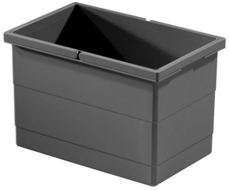 Hailo Einbaumülleimer Hailo Inneneimer 1136309 dunkelgrau 350 x 226 x 220 mm 2 Henkel