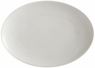 Maxwell & Williams ROUND Platte oval, 30 x 22 cm / White Basics / Servierplatte