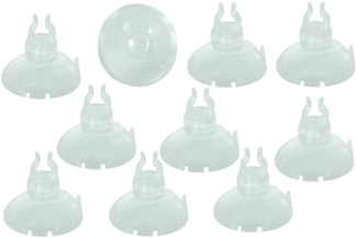 TrendLine Saugnapfhalter Lichterketten 10 Stk Halterung Sauger Befestigung