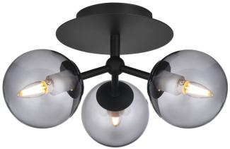 Halo Design No. 740161 Deckenleuchte ATOM by E. Patton Smoke 26cm