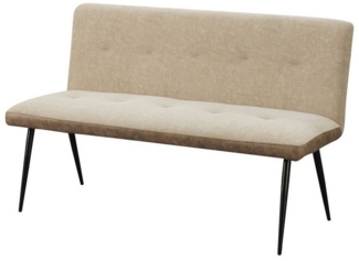 HTI-Living Polsterbank Bank 3-Sitzer Antikbraun/Taupe Joschka (Stück, 1-St, 1 Sitzbank), Sitzbank Küchenbank