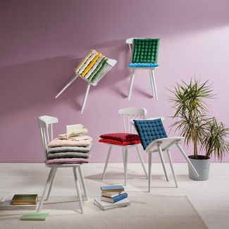 REDBEST Stuhlkissen Stuhlkissen "Tulsa" 2er-Pack, Uni