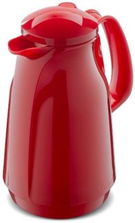 ROTPUNKT Isolierkanne 1,5 Liter Glaseinsatz I hochwertig I langlebig I 24 Std heiß, 1.5 l, (Kaffeekanne I Teekanne), Glaskolben aus doppelwandigem Rosalin-Glas