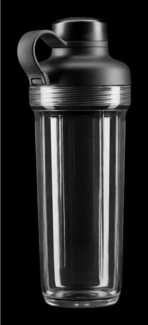 KitchenAid BPA-freier Behälter zum Mitnehmen (500 ml) mit Trinkdeckel für ARTISAN K400 Standmixer