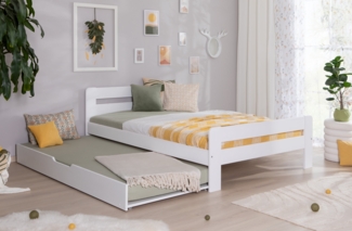 Einzelbett "Bert" 120x200 Kiefer massiv