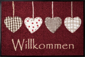 wash+dry by Kleen-Tex Fußmatte Fußmatte, eckig, Höhe: 7 mm, Motiv
