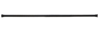 Rivanto Vorhangstange, Carbonstahl, Kunststoff, Vorhang Teleskopstange Stahl Größe L, bis 216 cm