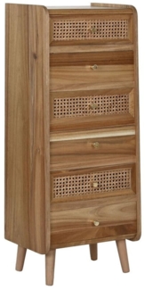 Home ESPRIT Schublade, Akazienbraun, MDF, 40 x 30 x 104,5 cm