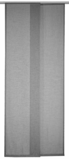 Neusser Collection Flächenvorhang Uni grau, 245 x 60 cm