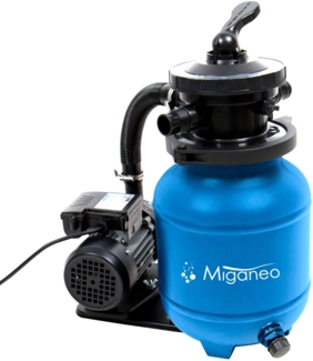 Miganeo Sandfilteranlage Dynamic 6500 Speed Clean | blau | 4,5 m³/h Leistung