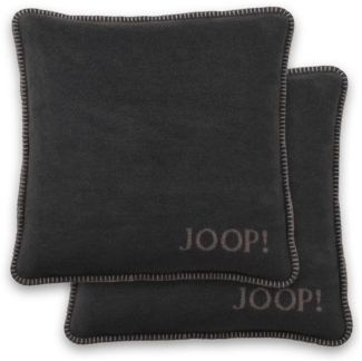 JOOP! Kissenhülle Unisex Kissenhülle 2er Pack Baumwollmischung, (2 Stück)