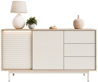 Lookway Kommode FLORENCE 2D3S mit Schubladen und LED-Beleuchtung