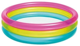 Intex Regenbogen Baby Pool, 63L, 86x25 cm