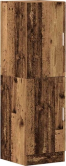 Küchenschrank Altholz-Optik 38 x 41,5 x 131,5 cm Holzwerkstoff