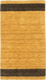 Morgenland Gabbeh Teppich - Softy - 161 x 93 cm - dunkelbeige