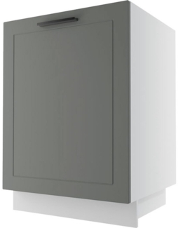 Spülenunterschrank KVANTUM mit Schublade Teilauszug 60cm Korpus- & Frontfarbe wählbar Q-D1ZM/60