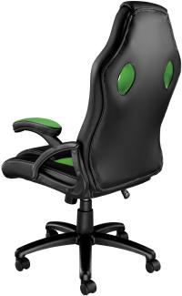 tectake Gaming-Stuhl Bürostuhl (1er Set, 1 St), ergonomische Form