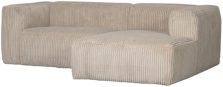 Chaiselongue Bean mit Cordbezug, Rechts