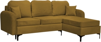 Ecksofa Vadrin L, Seite: Rechts, Farbe: Manila 33