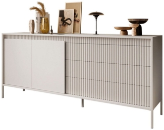 Lookway Kommode YASUMI 2D3S Sideboard mit 2 Türen und 3 Schubladen, Breite: 187,1