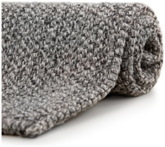 ZO HOME Badematte Tela Badematte 70x120 Dove Grey Badematte 70x120 Dark-Grey Uni, Baumwollmischung, Badematte Badteppich