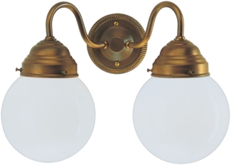 Wandleuchte A92-115op Berliner Messing