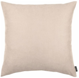 Sehlbach Kissen Uni Velours beige 50x50 cm