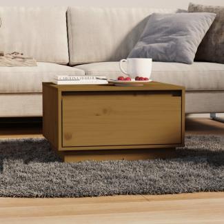 vidaXL Couchtisch Honigbraun 55x56x32 cm Massivholz Kiefer 813408