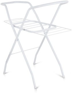 Cangaroo Babybadewannenständer 2 in 1 Aqua Babywäschetrockner Metall klappbar weiß