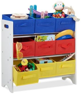 Kinderregal mit Boxen