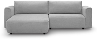 Beautysofa Ecksofa CARLOS, mit Schlaffunktion