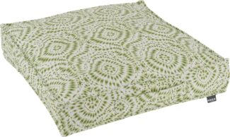 H.O.C.K. Palettenkissen Badu Batik Steel Outdoor, Matratzenkissen