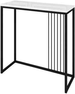 Lookway Konsolentisch PRIME, Beistelltisch mit Oberfläche aus Hochglanz, Breite 80/100