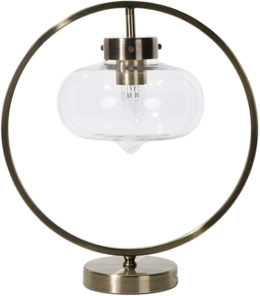 'Severn' Tischlampe, Metall gold/schwarz, 40 cm