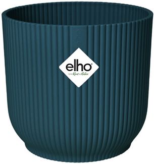 Elho Blumentopf Vibes Fold Ø 16 x 15 cm tiefes blau