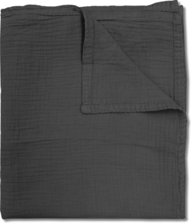 Sleezzz® Musselin Decke anthrazit 150 x 200 cm
