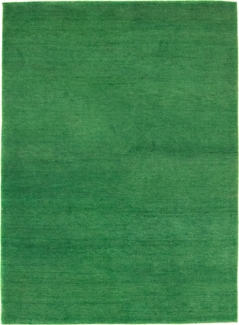 Morgenland Gabbeh Teppich - Indus - Flowy - 400x300 - Grün