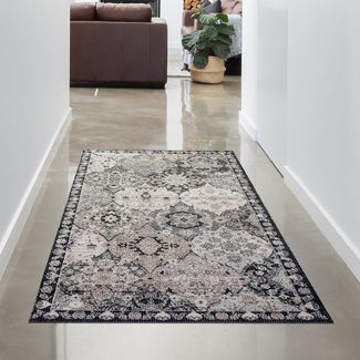Carpetia Outdoorteppich In- und Outdoor, rechteckig, Höhe: 5 mm, mit orientalischem Vintage-Ornamentmuster