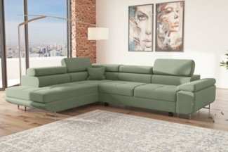 Stylefy Marokko Ecksofa Minze Strukturstoff INARI Links